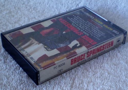 Pop Rock - BRUCE SPRINGSTEEN Born In The USA Cassette 1984