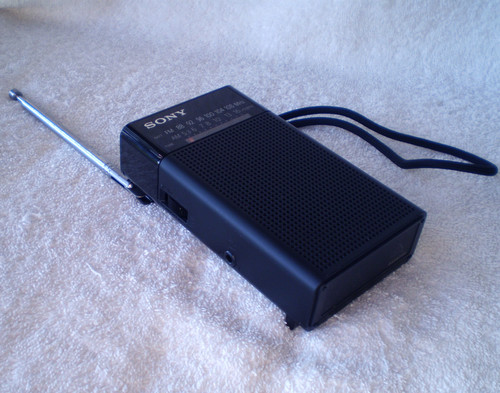 2015 SONY (Japan) Model ICF-P26 AM/FM Pocket Transistor Radio (Analog)  USED Working Fine