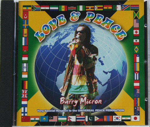 Roots Reggae - BARRY MICRON Love & Peace CD (Japan) 2009