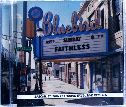 Trip Hop Progressive House Downtempo - FAITHLESS Sunday 8PM CD (Special Edition With Remixes) 2001