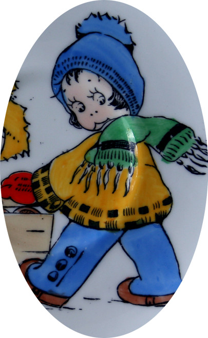 1920's PARAGON (Previously Star China, England) BEATRICE MALLET Series Featuring Timothy, Pam & Bob (Child's Drinking Cup & Saucer) Great Condition
