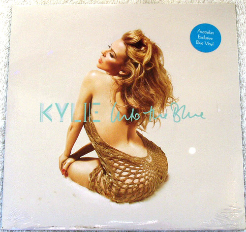 Europop - Kylie Minogue Into The Blue 7" BLUE Vinyl 2014