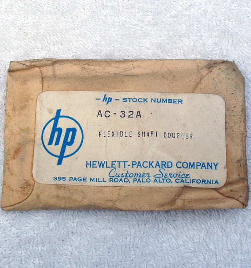 Hewlett Packard Flexible Shaft Coupler Kit AC-32A G-32H NEW in packet 