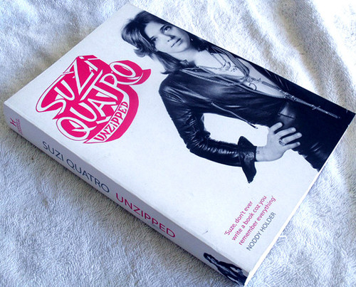 Music Book - SUZI QUATRO Unzipped Life story 1978