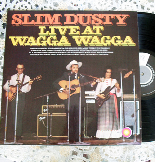 Folk Country - Slim Dusty  Live At Wagga Wagga Vinyl 1972