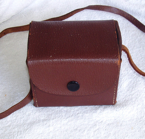 1950's  English Leather Camera Case (Broken Strap)