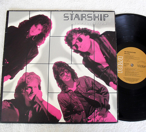 Starship (post Jefferson) - No Protection 1987 Vinyl 