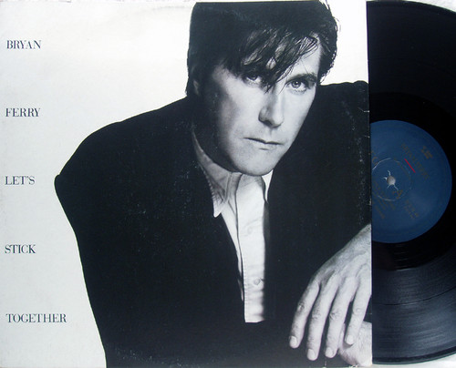 Synth Pop - BRYAN FERRY AND ROXY MUSIC Lets Stick Together 12" Vinyl EP 1988