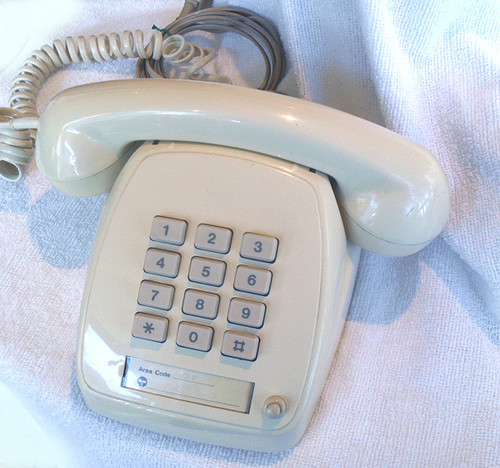 Telecom 807 Push Button DECADIC Home Telephone 1986 