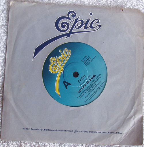 Synth Pop - George Michael Faith  7" Vinyl 1987
