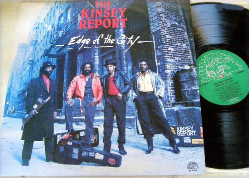 Blues Rock - THE KINSEY REPORT Edge Of The City Vinyl 1988 