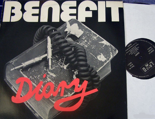 Rock - BENEFIT  Diary (Signed Album)  Vinyl 1981