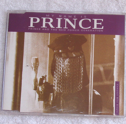 Synth Pop - Prince My Name Is Prince CD Single 1992 