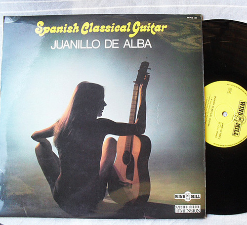 Flamenco - Juanillo De Alba Spanish Classical Guitar Vinyl 1973