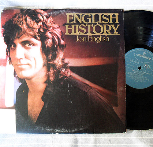 Pop - Jon English English History  Vinyl 1979