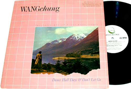 Synth Pop - WANGchung Dance Hall Days 12" Single Vinyl 1984 
