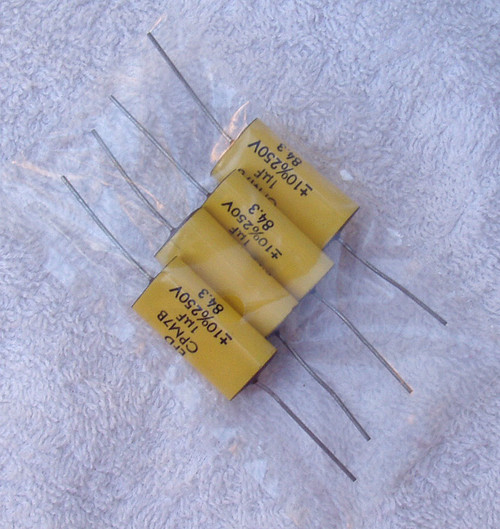 EXXELIA  Axial Metallised Polyester Capacitors CPM7B 1uF 250V