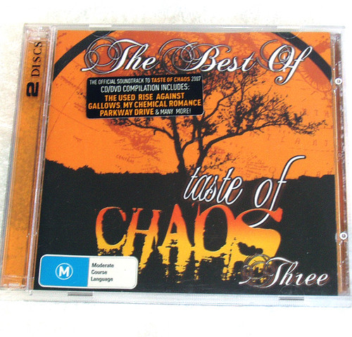 Rock Metal - TASTE OF CHAOS Three (Compilation) CD & DVD 2007