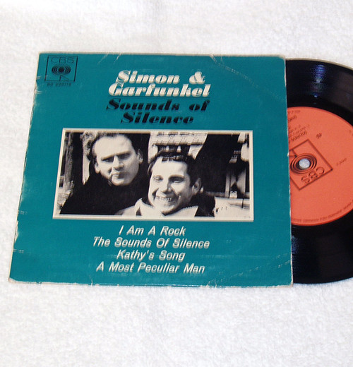 Folk Rock - Simon & Garfunkel Sounds Of Silence EP 7" Vinyl 