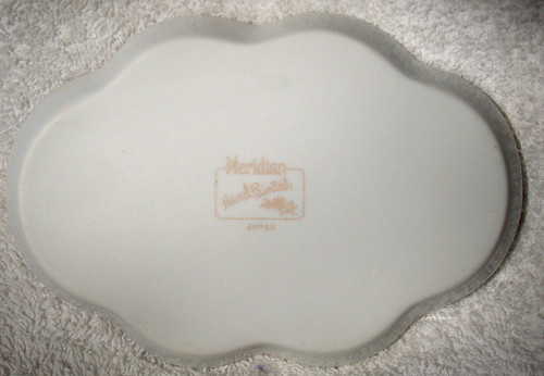 MERIDIAN (Japan) Hand Painted Porcelain Utility/Display Dish