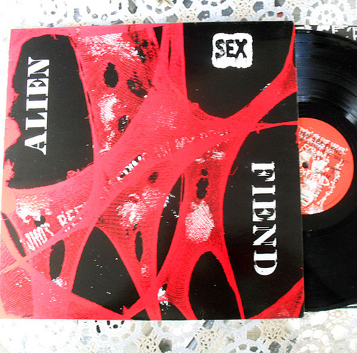 Goth Rock Vinyl 1983 - Alien Sex Fiend - Who's Been Sleeping In My Brain 