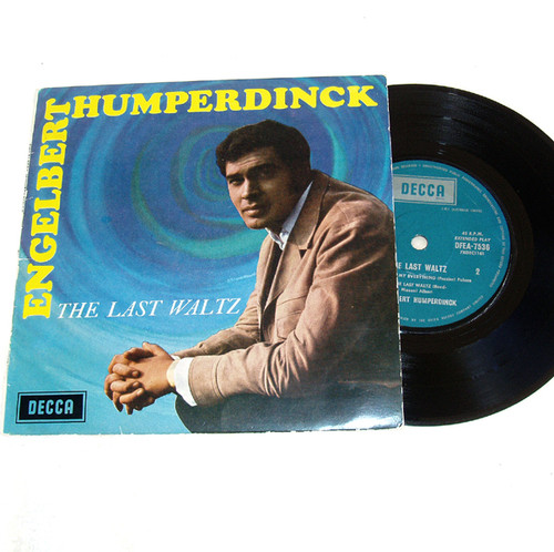 Pop - Engelbert Humperdinck The Last Waltz 7" Vinyl Maxi 1970's