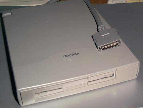 #2  VERY OLD TOSHIBA External Floppy & Housing