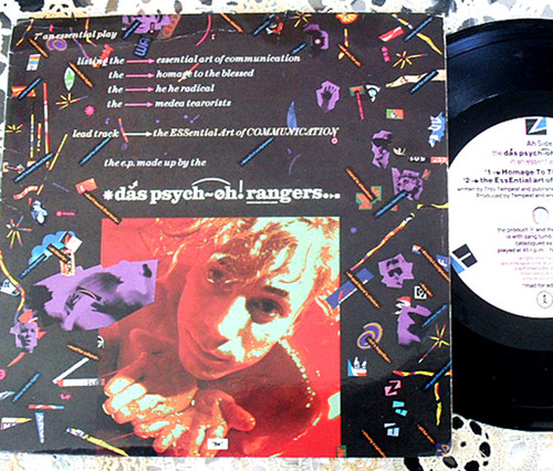 Alternative Rock - DAS PSYCH OH! RANGERS The ESSential Art Of Communication Vinyl 7" 1986