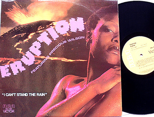 Soul Disco - ERUPTION I Can't Stand The Rain Vinyl 1977