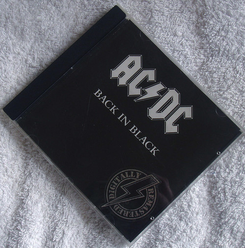 Hard Rock - AC/DC Back In Black Remastered Reissue CD 1995