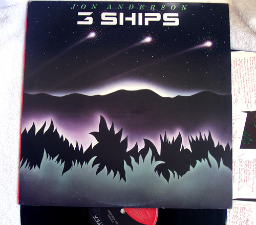 Symphonic Rock - Jon Anderson 3 Ships Vinyl 1985
