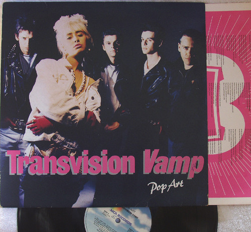 New Wave Pop Rock - Transvision Vamp  Pop Art  12" Vinyl 1988