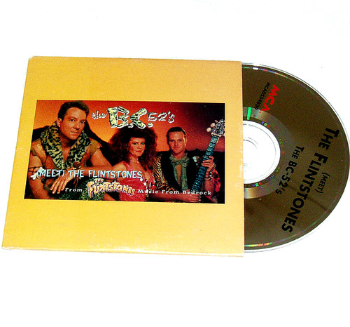 Electro Pop - B.C.52's Meet The Flintstones CD Single (Card Sleeve) 1994