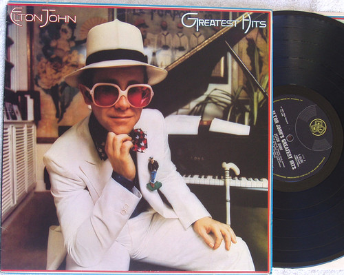 Rock Pop - Elton John Greatest Hits Vinyl 1974
