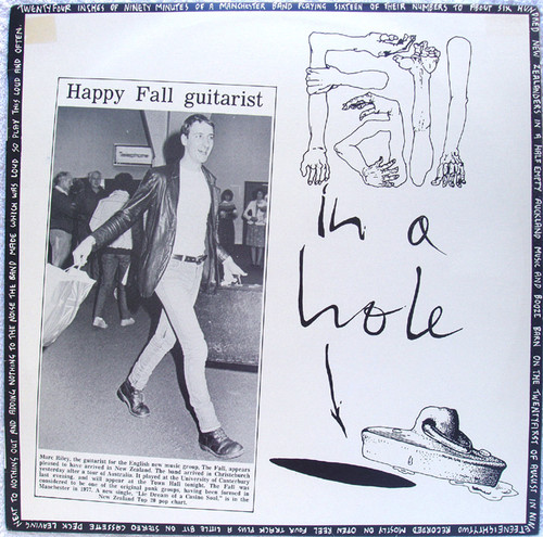 UK Post Punk Rock Hits NZ!!! - THE FALL In A Hole  2x Vinyl 1982