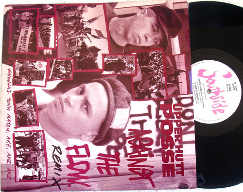 Hip Hop - UPPER HUTT POSSE Against The Flow Remix 12" Single Vinyl 1990