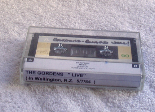 Post Punk Rock - THE GORDONS Live Wellington  Cassette 1984