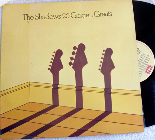 Instrumental Surf Rock n Roll - The Shadows 20 Golden Greats Vinyl 1977 (ish)