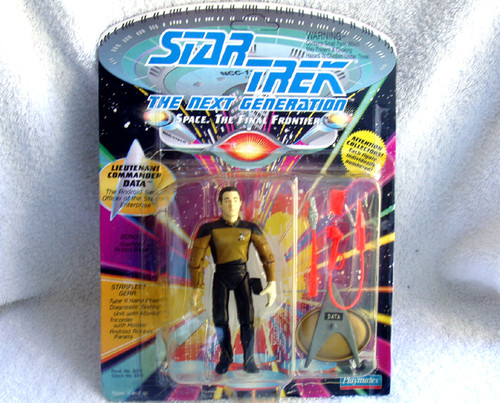 STAR TREK The Next Generation Playmates LIEUTENANT COMMANDER DATA #6012