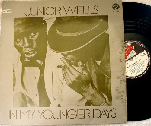 Harmonica Blues - Junior Wells In My Younger Days Vinyl 1972