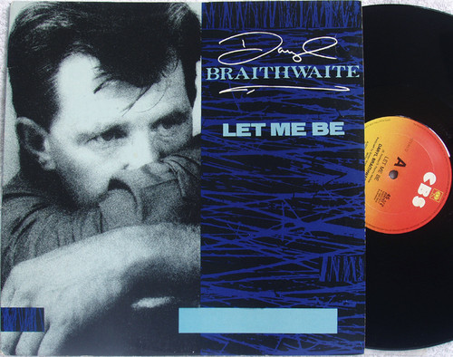 Synth Pop - DARYL BRAITHWAITE Let Me Be 12" Single Vinyl 1989