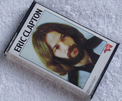 Blues Rock - ERIC CLAPTON Self Titled  Cassette 1982