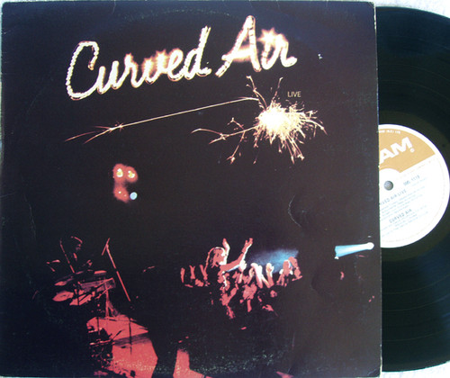 Psych Progressive Rock - CURVED AIR Live  Vinyl (NZ) 1975