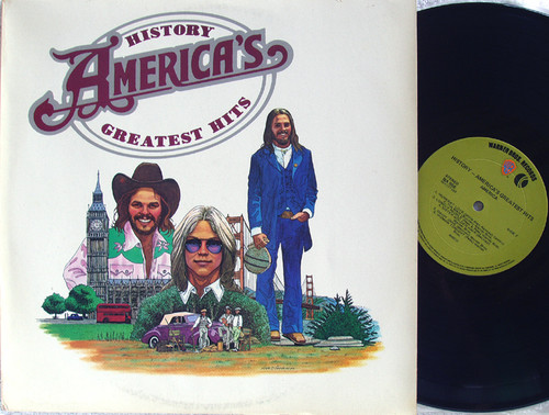 Pop Rock - AMERICA History (The Greatest Hits)  Vinyl 1975 