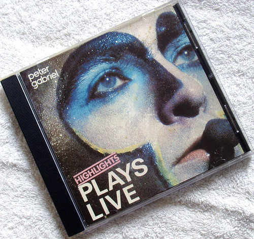Pop Rock - PETER GABRIEL Plays Live (Highlights) CD 1985