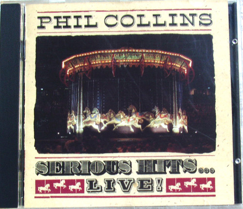 Pop Rock  - PHIL COLLINS Serious Hits...Live! CD 1990