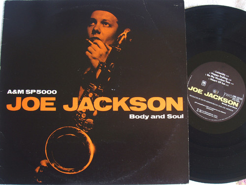 Latin Jazz - Joe Jackson Body And Soul  Vinyl 1984