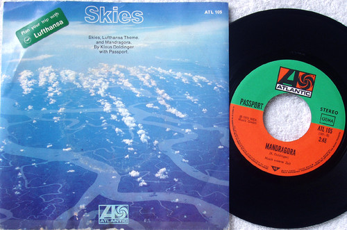 Funky Pop - KLAUS DOLDINGER & PASSPORT Skies  7" Marketing Vinyl 1973