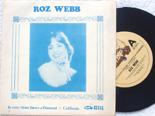 Country - Roz Webb In Every Stone There's A Diamond 7" Vinyl 1985