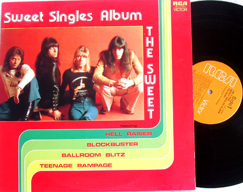 Glam Rock  - THE SWEET Sweet Singles Album Vinyl 1975